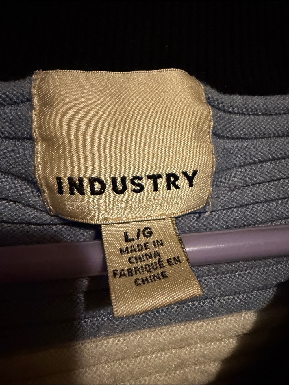 Cropped Multi-Stripe Ribbed Cardigan - Picture 2 of 2